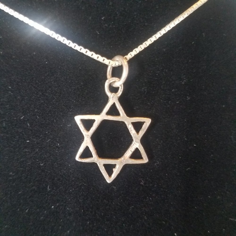 David's Star Pendant Necklace